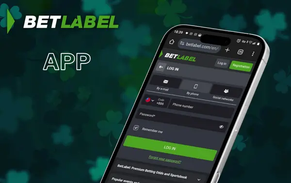 BetLabel aplikacja na iOS